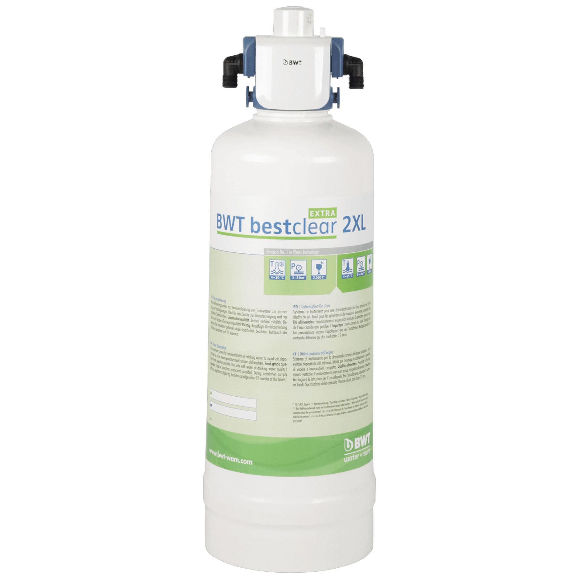 Bwt bestclear Extra 2XL Vollentsalzung mit Filterkopf