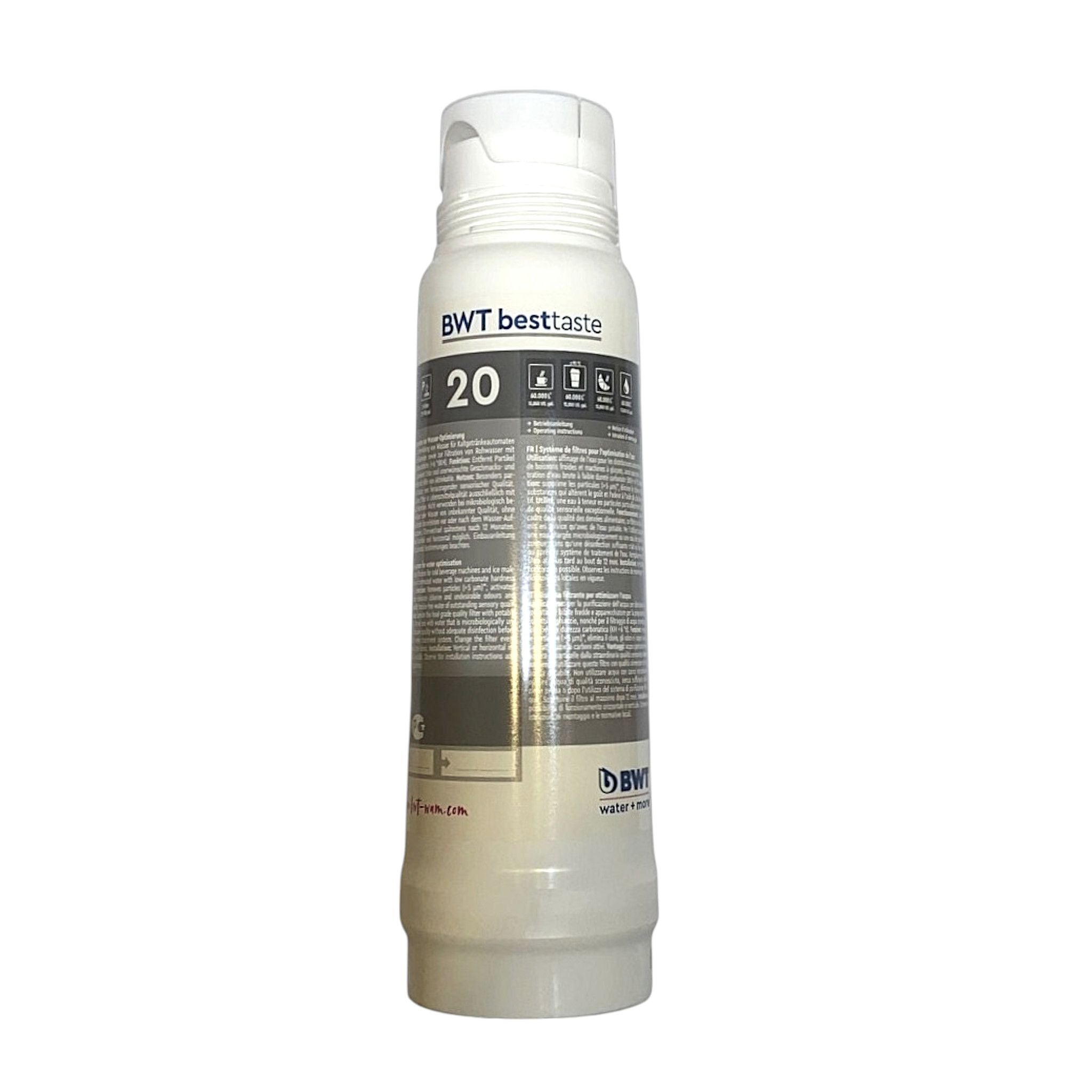 Bwt besttaste 20 Aktivkohle Filter mit Partikel Vorfiltration