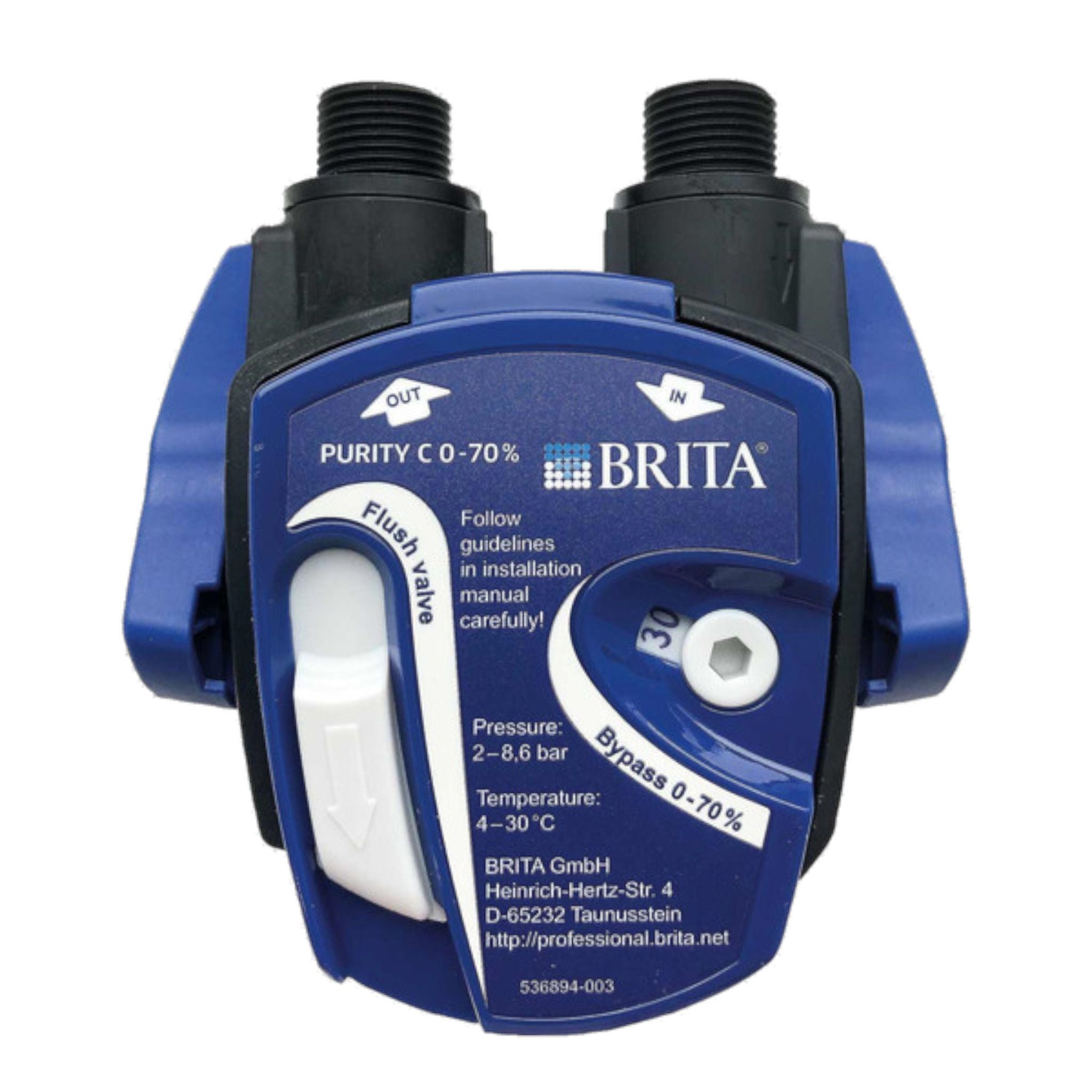 Brita Filterkopf 0-70% frei einstellbar
