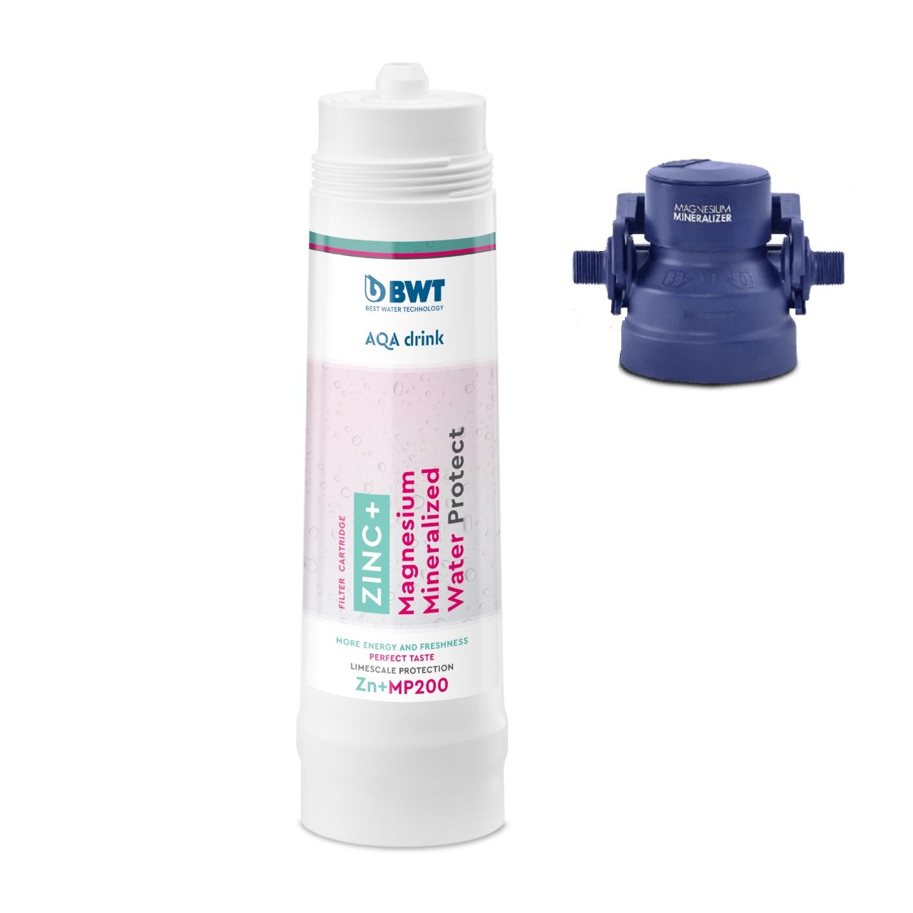 Bwt ZINC+MP200 Starterset mit Magnesium Mineralized Filterkopf
