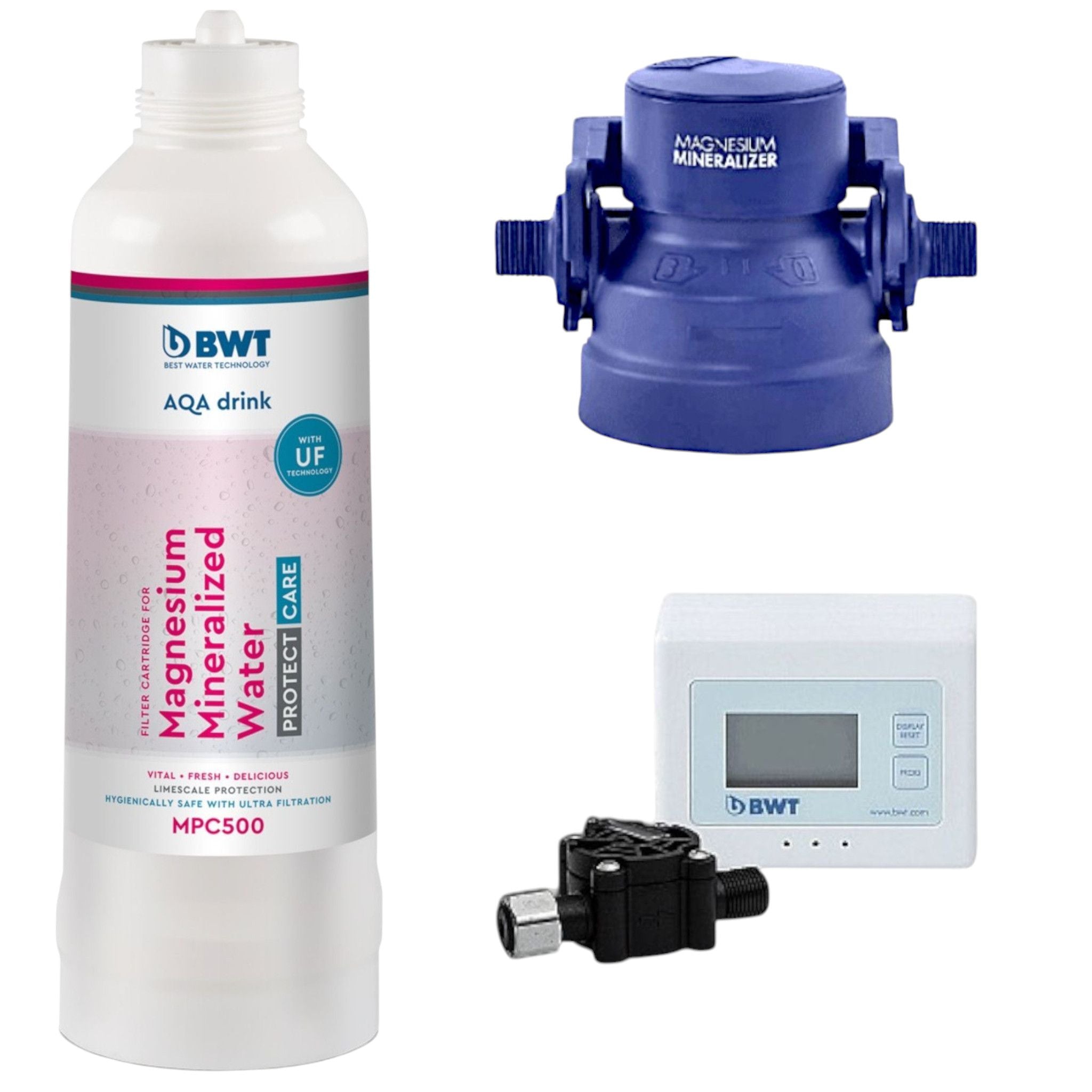 Bwt MPC500 Starterset mit Filterkopf und Aquameter
