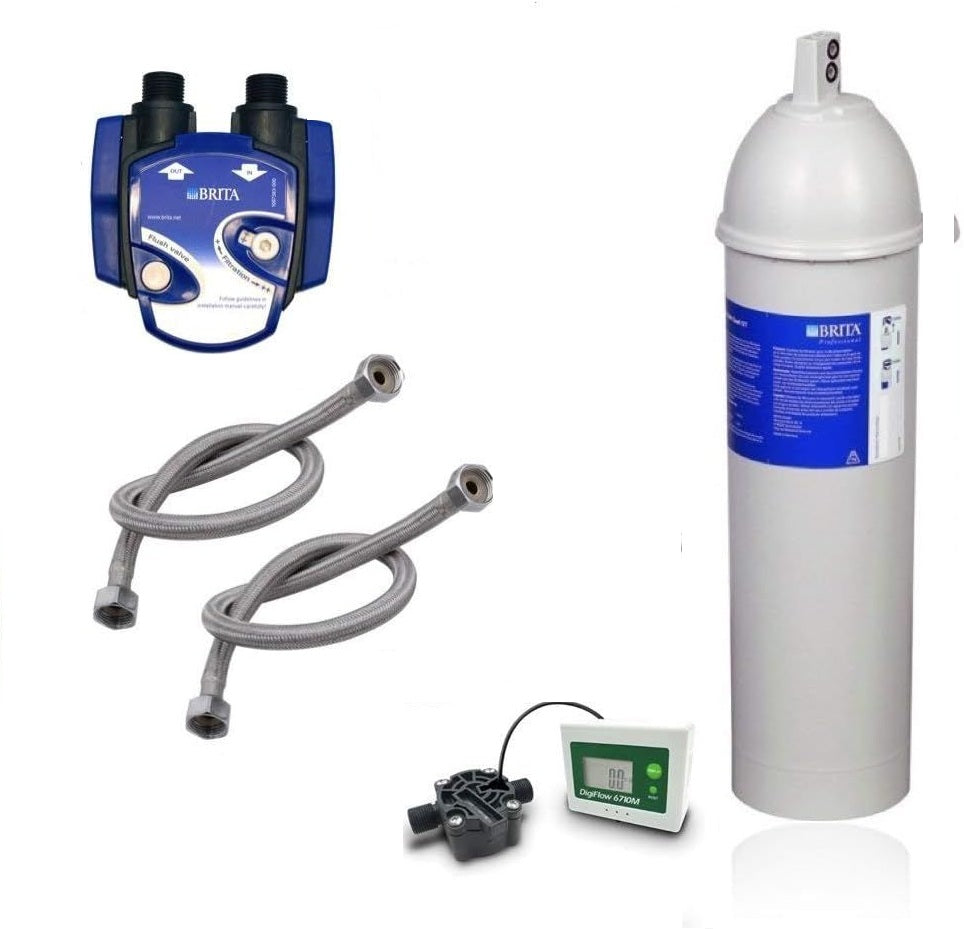 Brita C300 Untertisch Wasserfilter Set mit Filterwechselanzeige