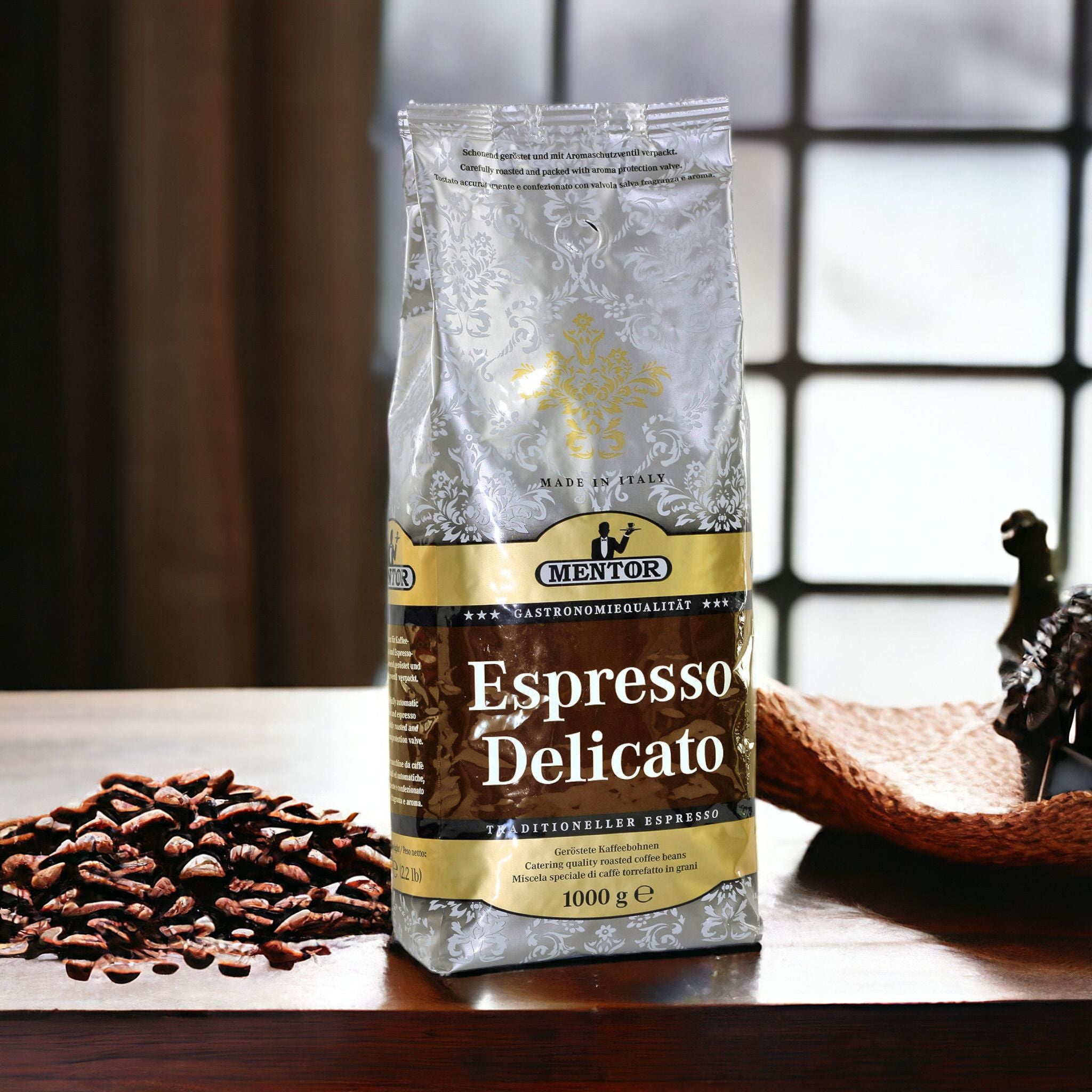 Mentor Espresso Delicato Bohnenkaffee 1000g