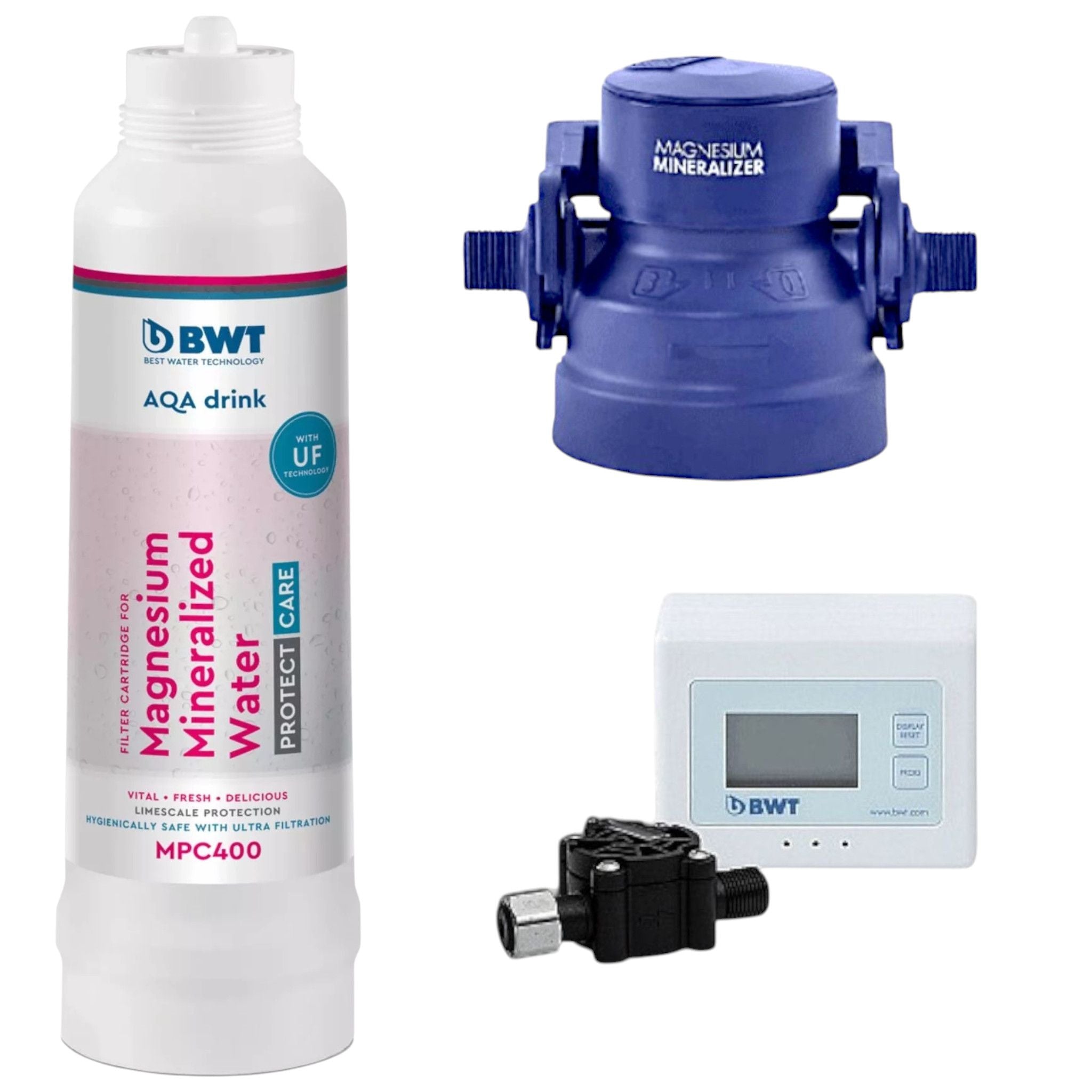 Bwt MPC400 Starterset mit Filterkopf und Aquameter