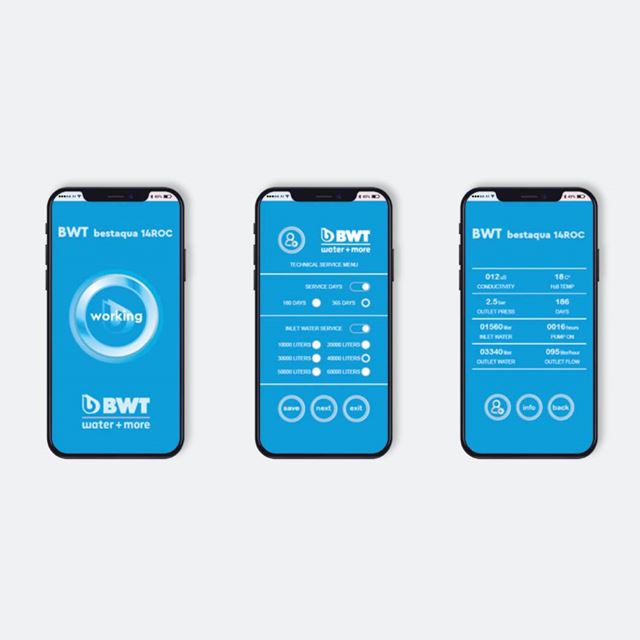 Kompakte Umkehrosmose mit moderner App-Steuerung via Bluetooth, Einfachster Membrantausch im Handumdrehen